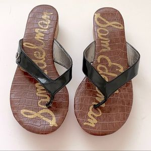 Sam Edelman Romy Leather/Cork Sandals Sz 5.5